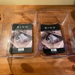 COPY - Set Of 2 Bino Storage Bin Organizers Brand New
